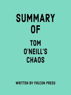 cover image of Summary of Tom O'Neill's CHAOS